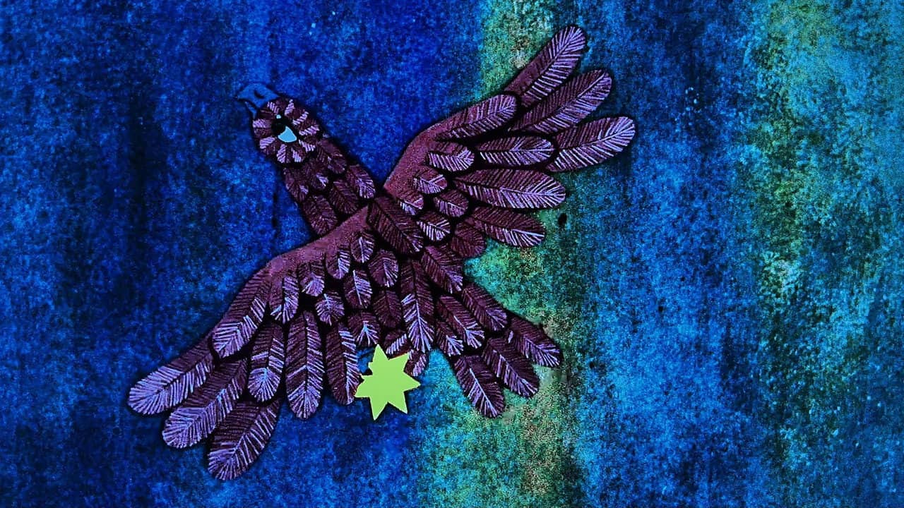 Jana and the Little Star backdrop