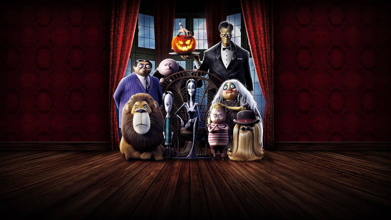 The Addams Family backdrop