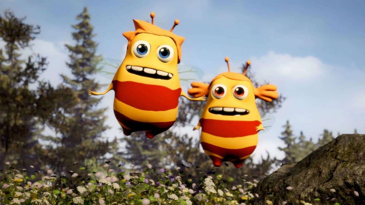 Bee Team backdrop