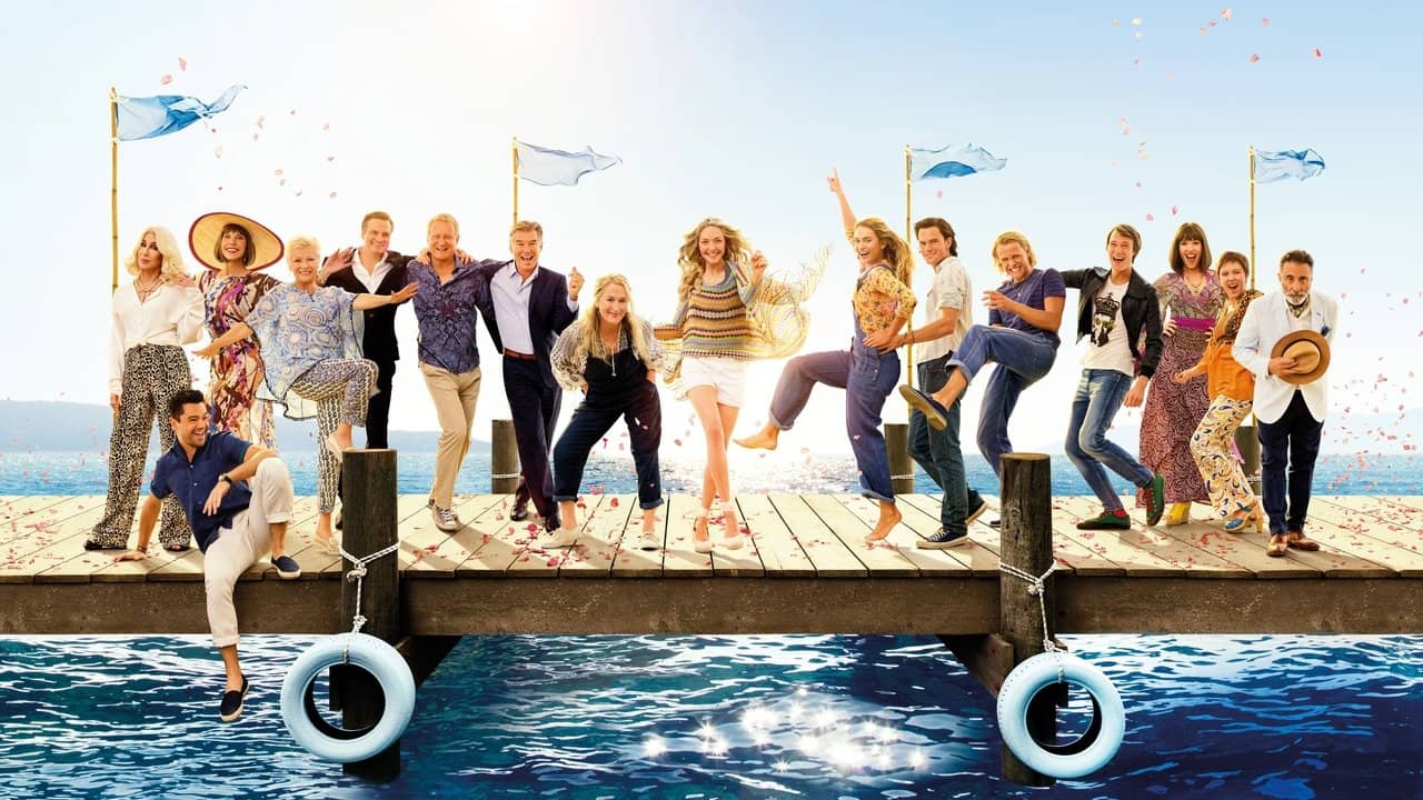 Mamma Mia! Here We Go Again backdrop