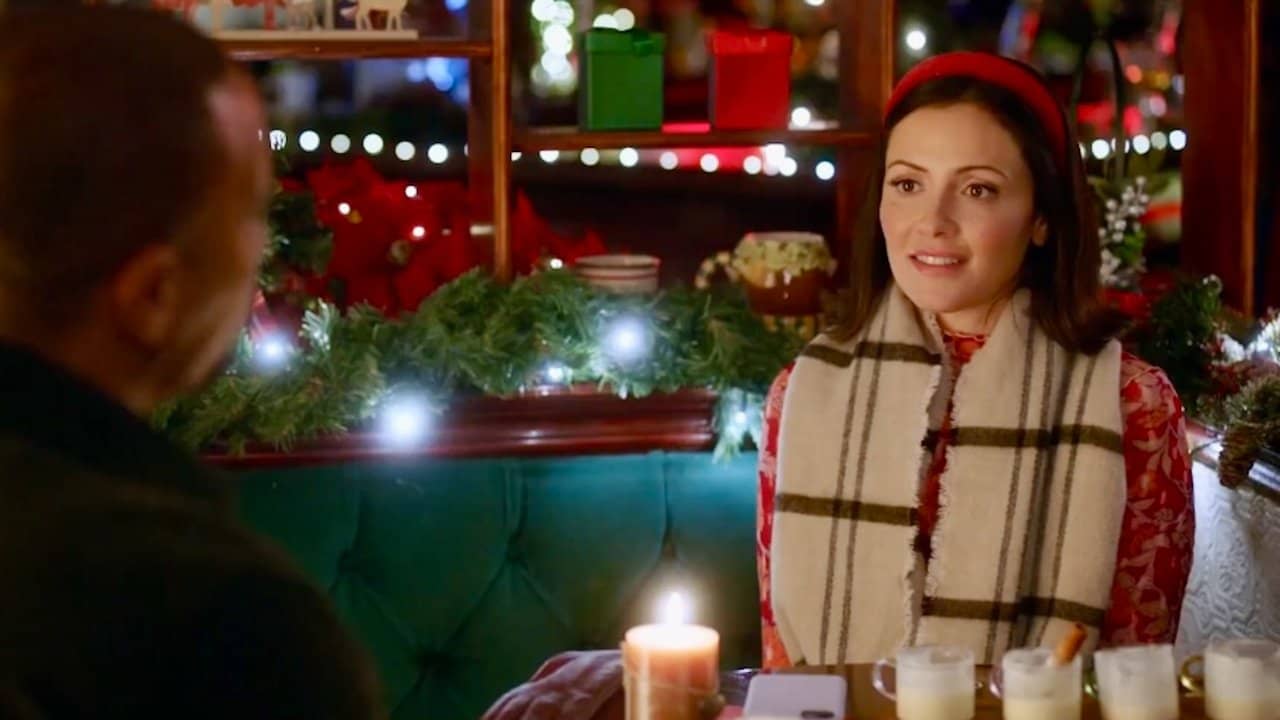Trading Up Christmas backdrop