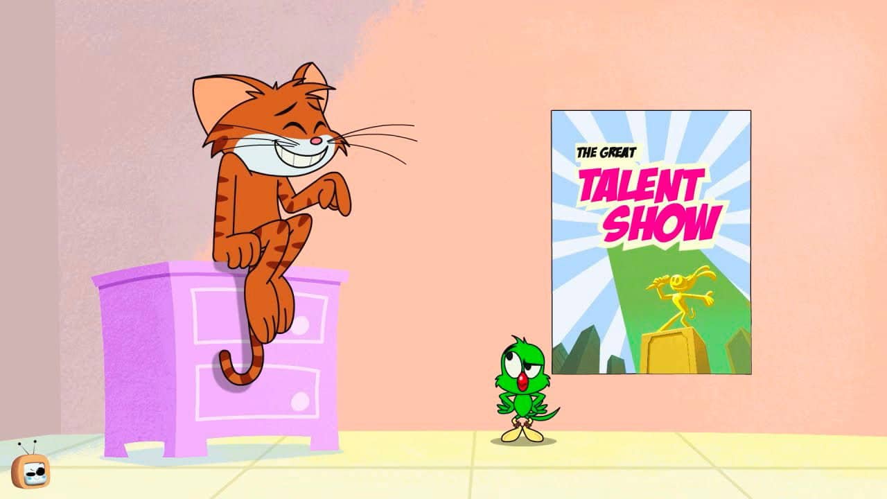 Cat & Keet backdrop