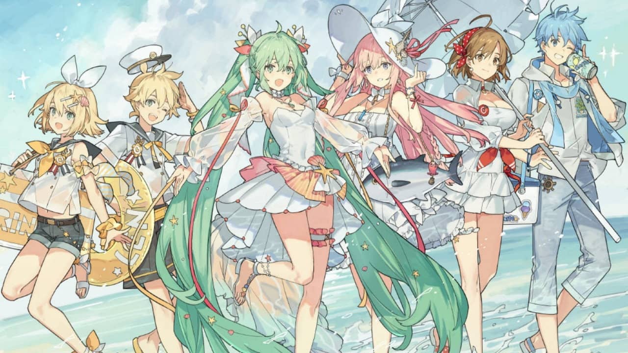 MIKU WITH YOU 2020 [AR full live concert] Online in China backdrop