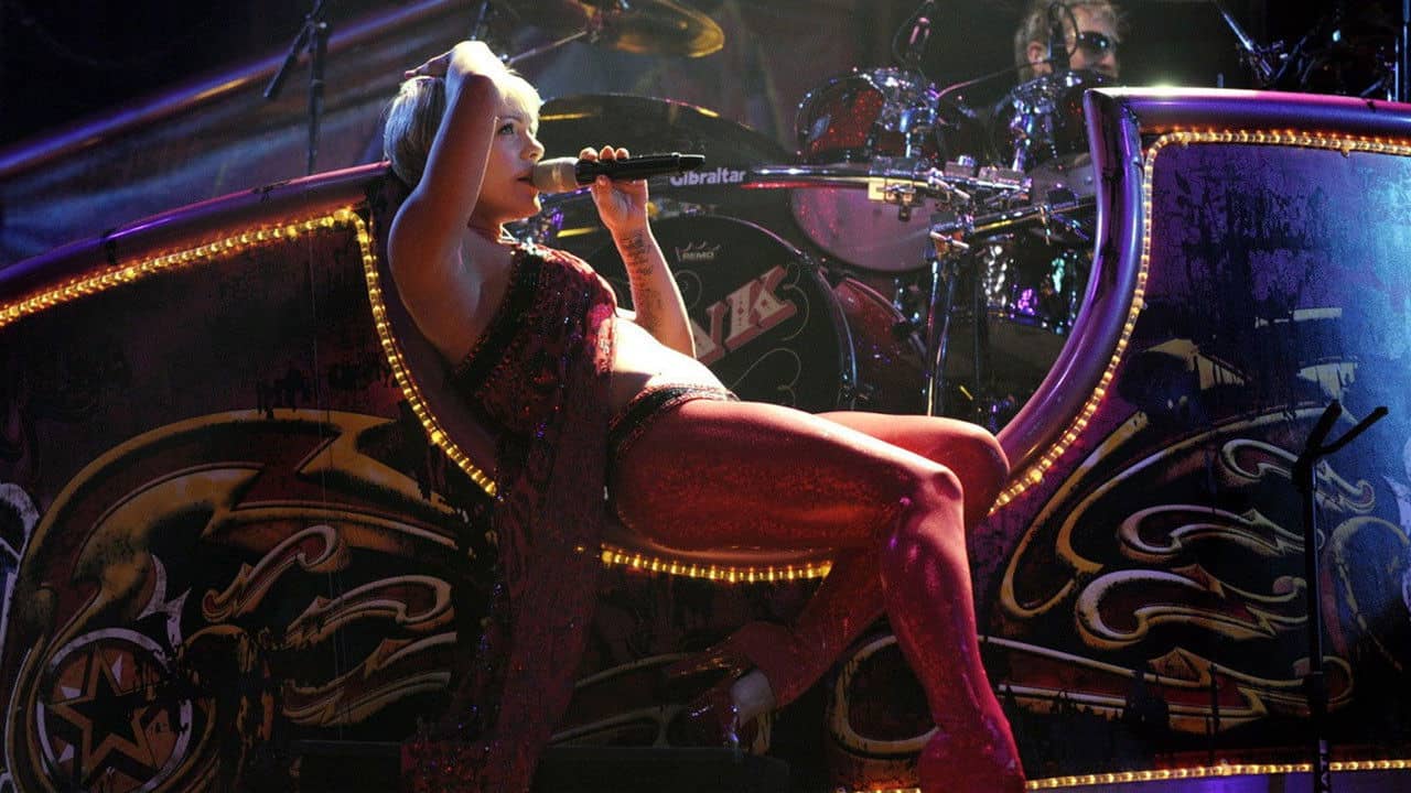 P!NK: Funhouse Tour - Live in Australia backdrop