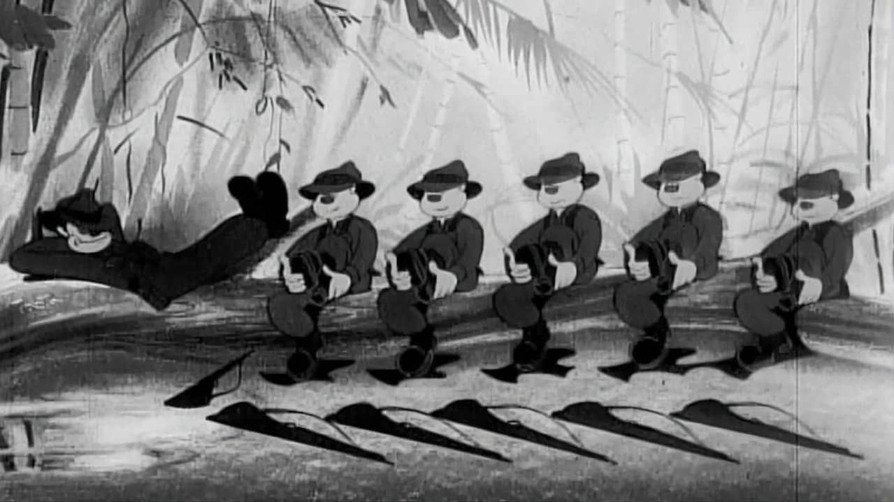 6 Little Jungle Boys backdrop