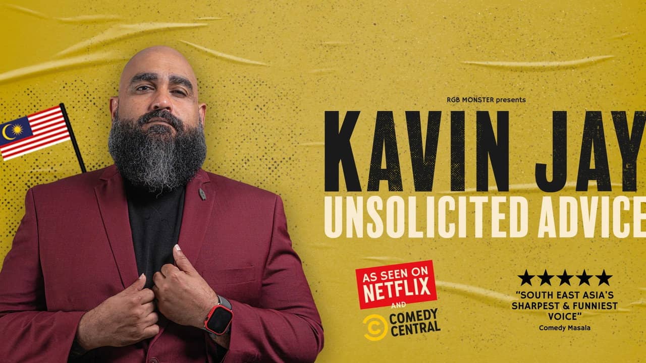 Kavin Jay: Unsolicited Advice backdrop