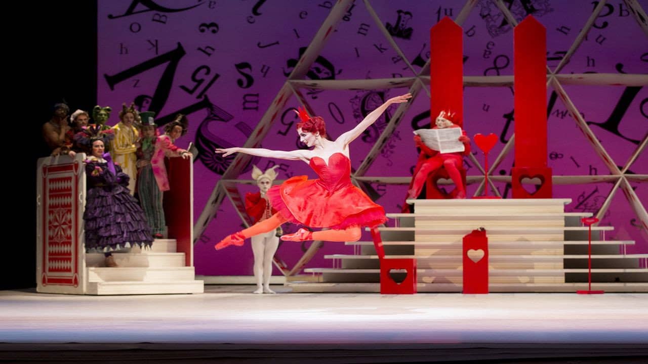 Alice's Adventures in Wonderland backdrop