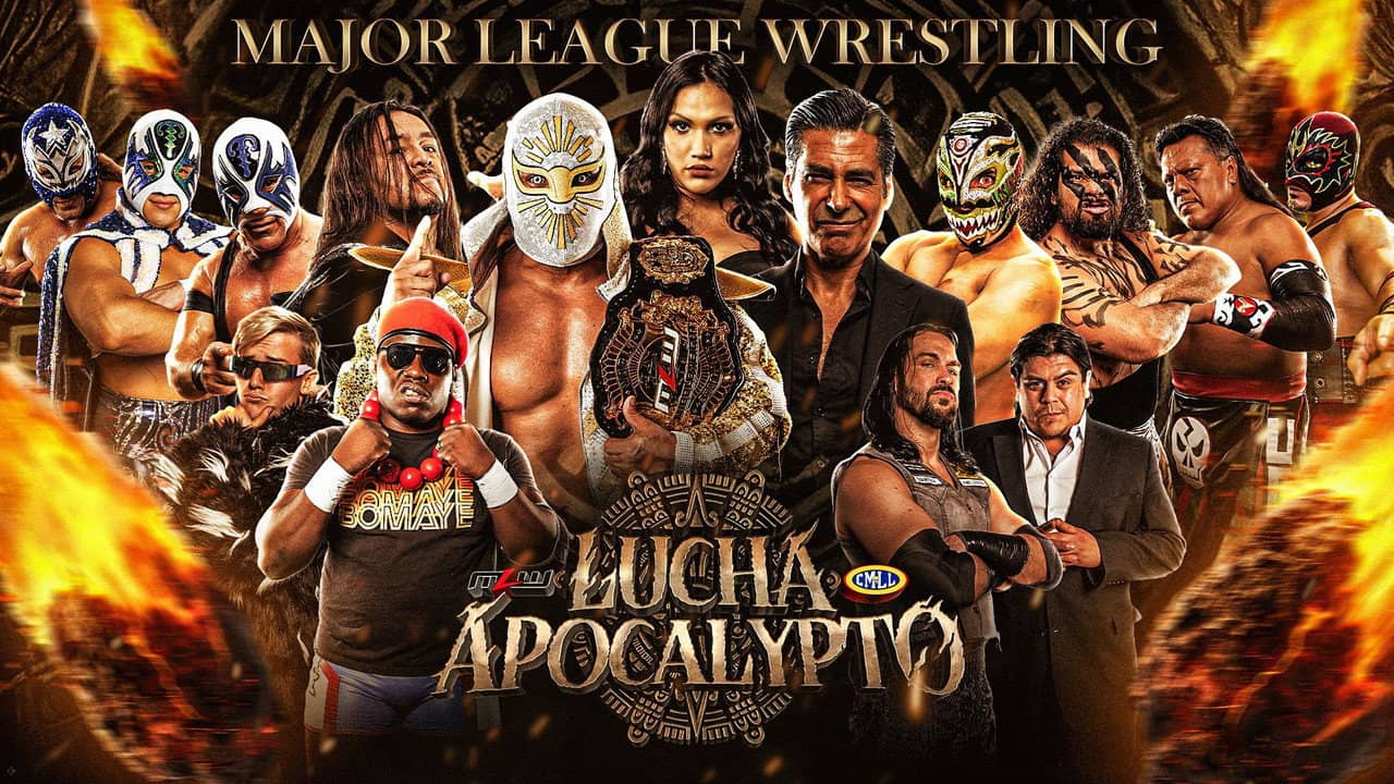 MLW Lucha Apocalypto backdrop