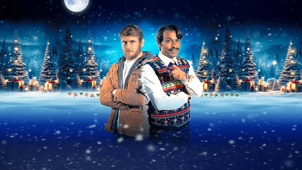 Dealing with Christmas backdrop