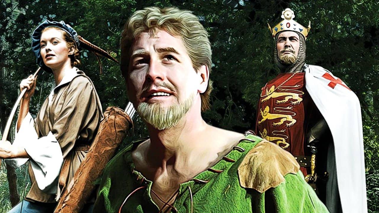 The Men of Sherwood Forest backdrop