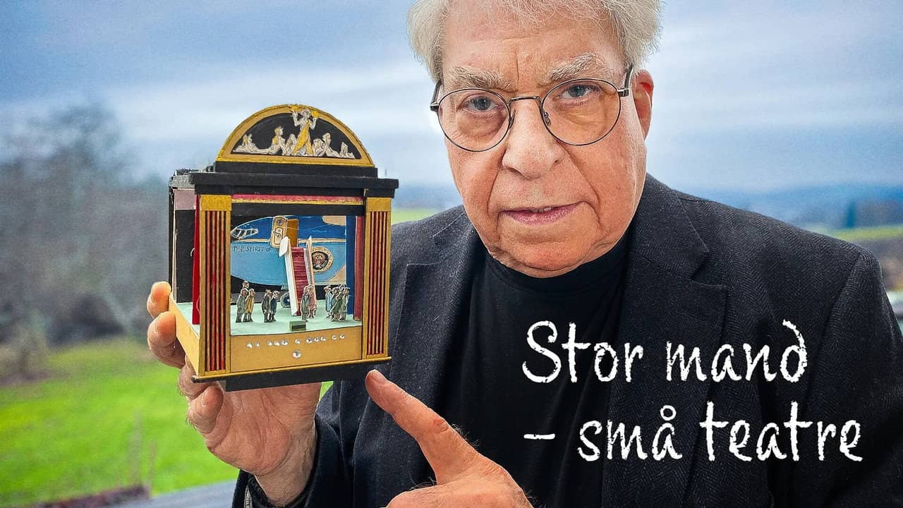 Stor mand - små teatre backdrop