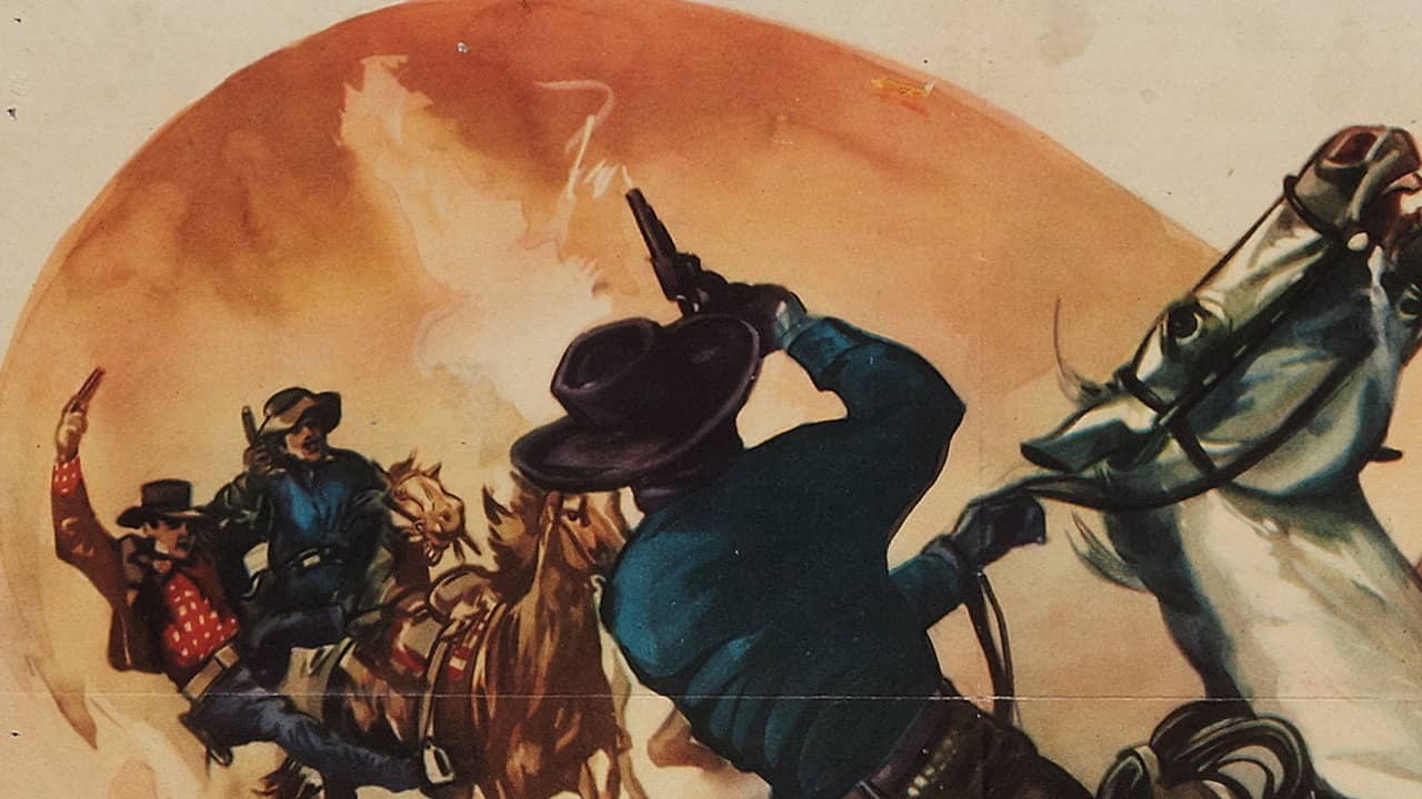 The Desert Horseman backdrop