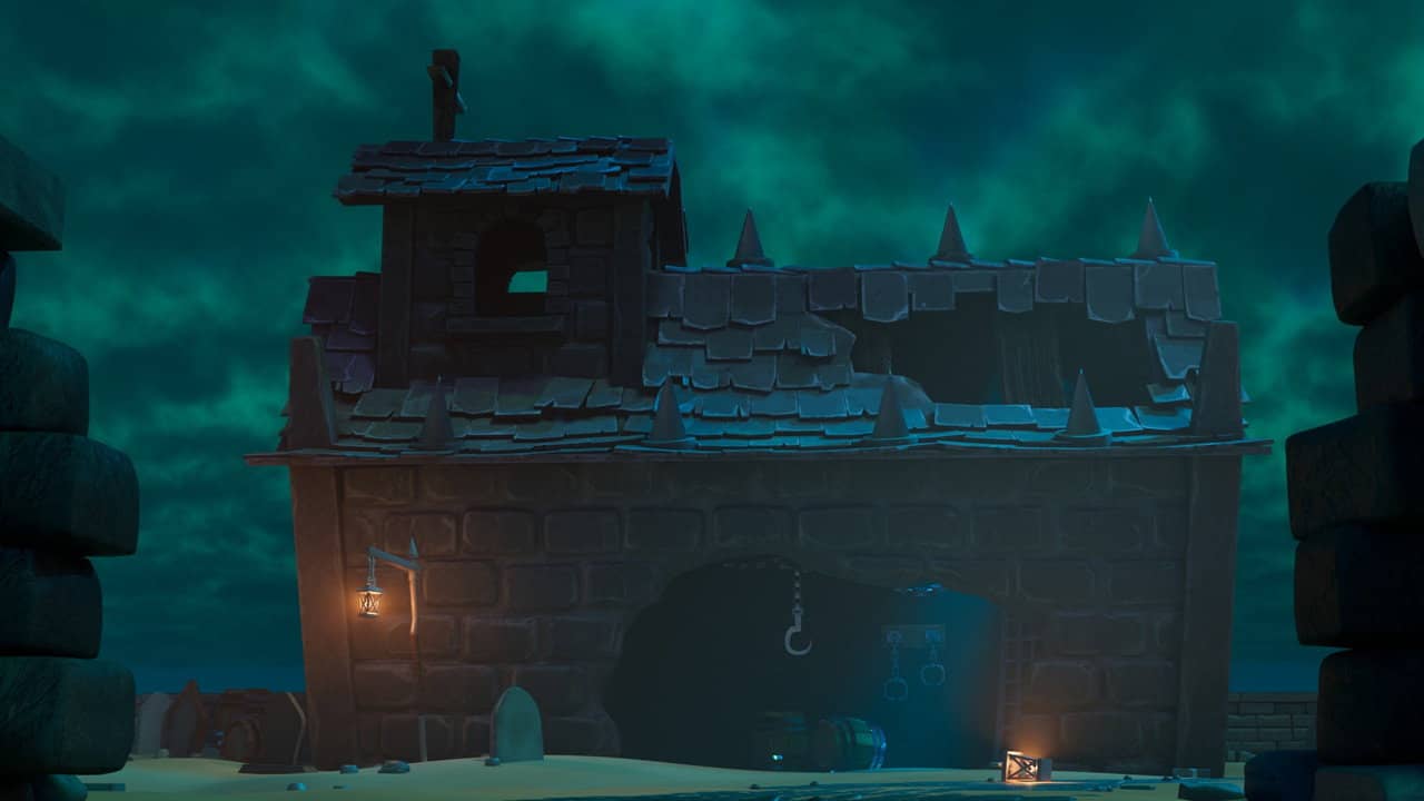 Back to Bones backdrop