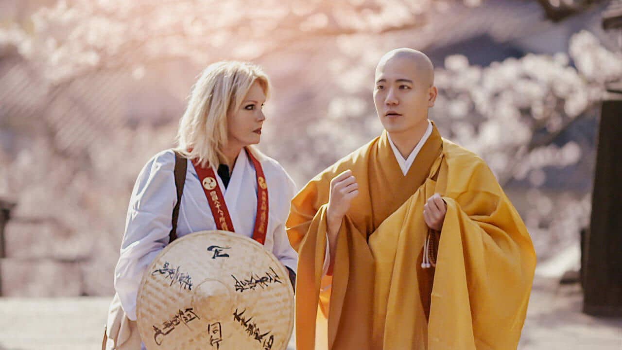 Joanna Lumley's Japan backdrop
