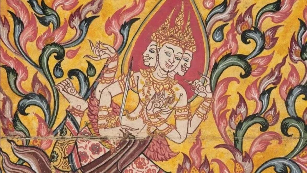 The Life of the Buddha backdrop