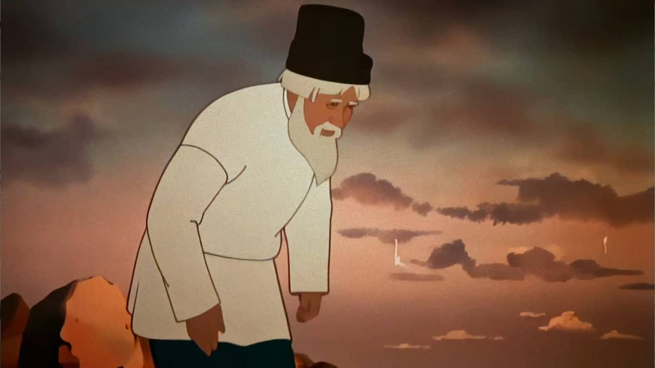 The Tale of the Fisherman and the Goldfish backdrop