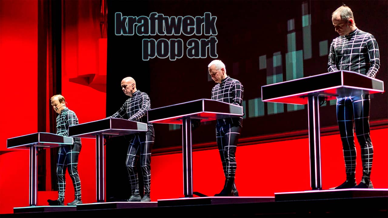 Kraftwerk: Pop Art backdrop