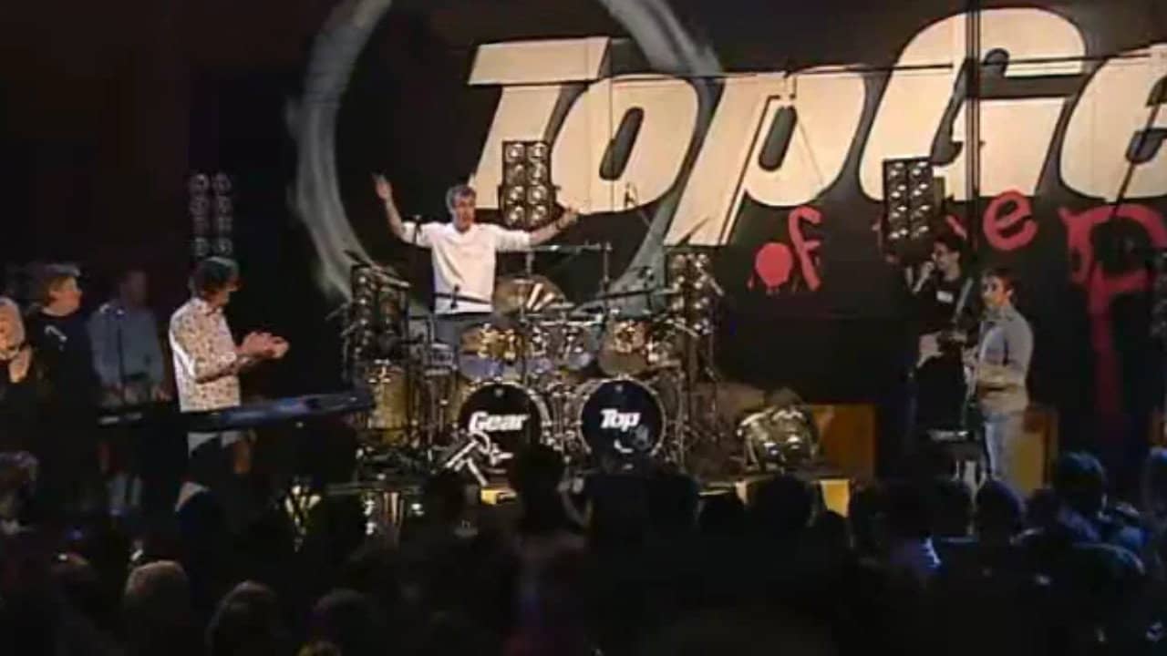Top Gear of the Pops backdrop