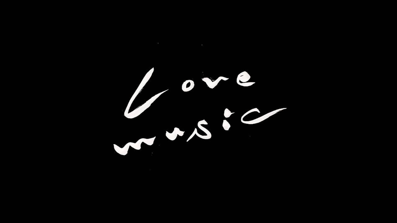 Love music backdrop