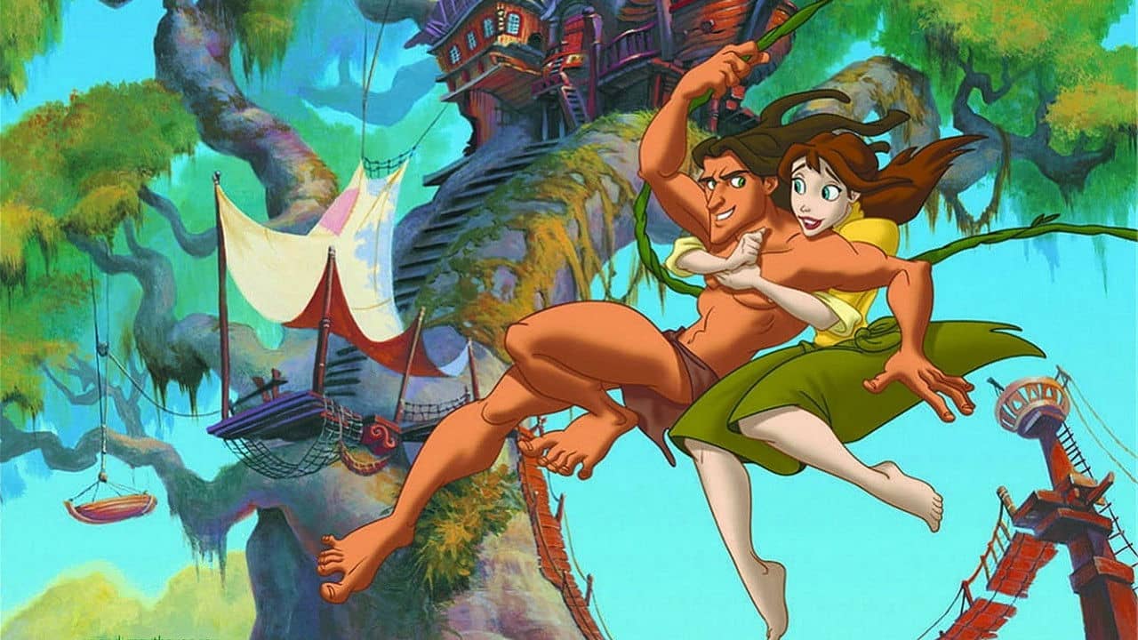 The Legend of Tarzan backdrop