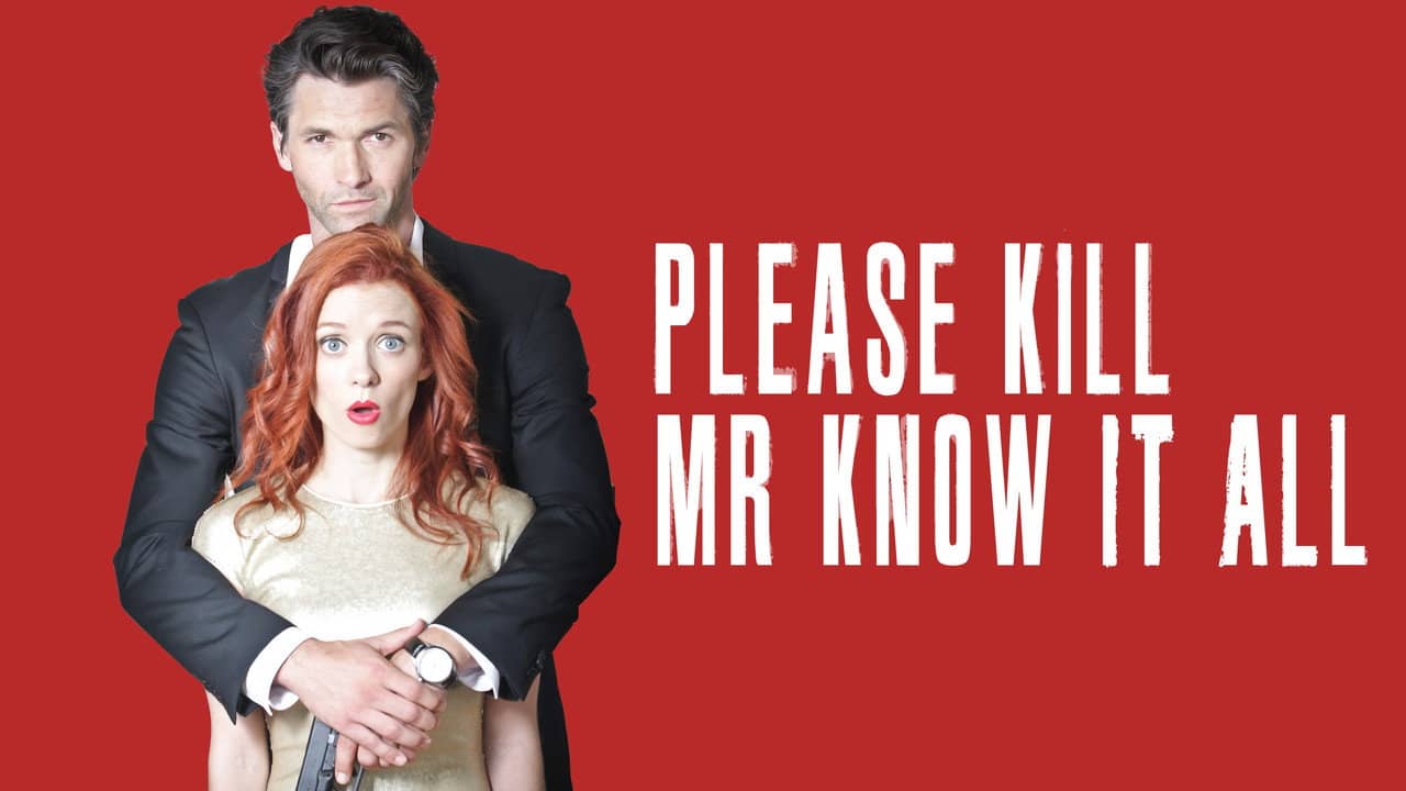 Please Kill Mr. Know It All backdrop