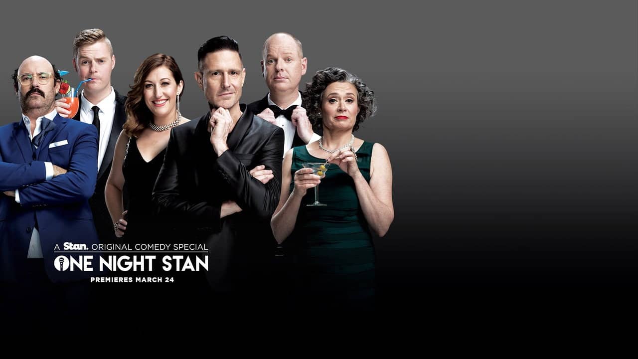 One Night Stan backdrop