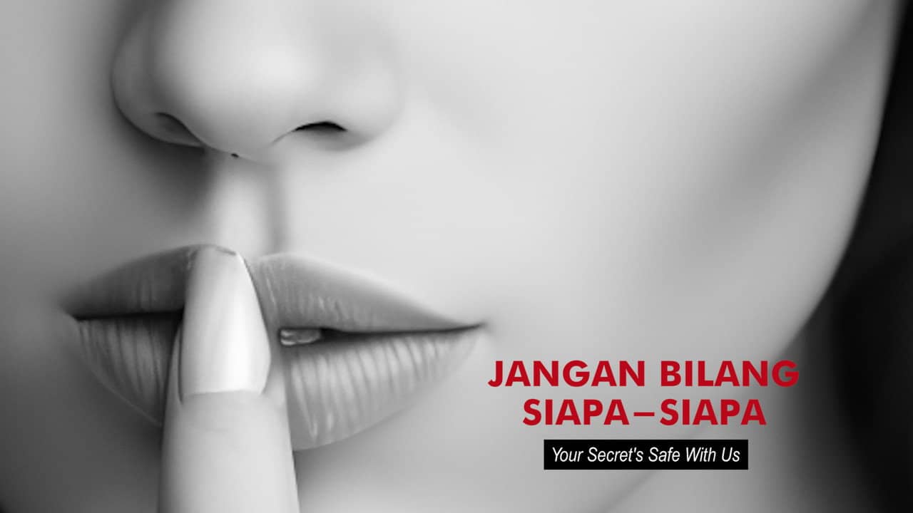 Jangan Bilang Siapa-siapa backdrop