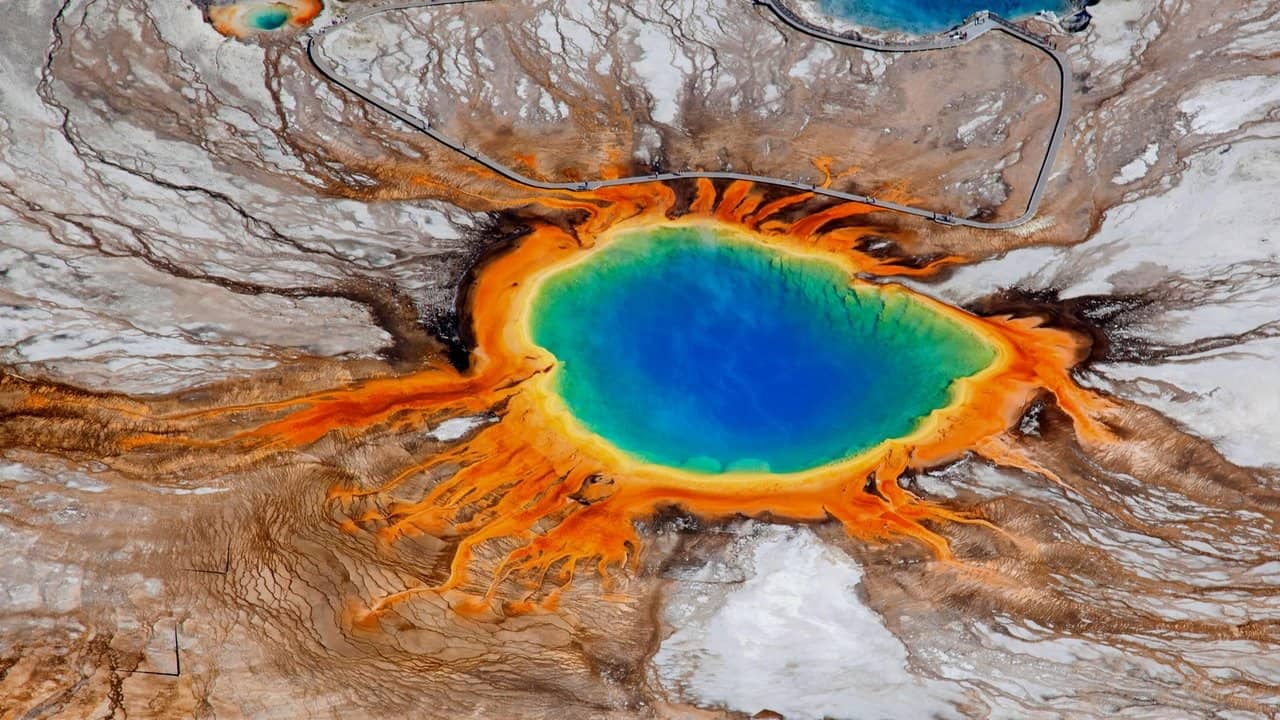 Yellowstone backdrop