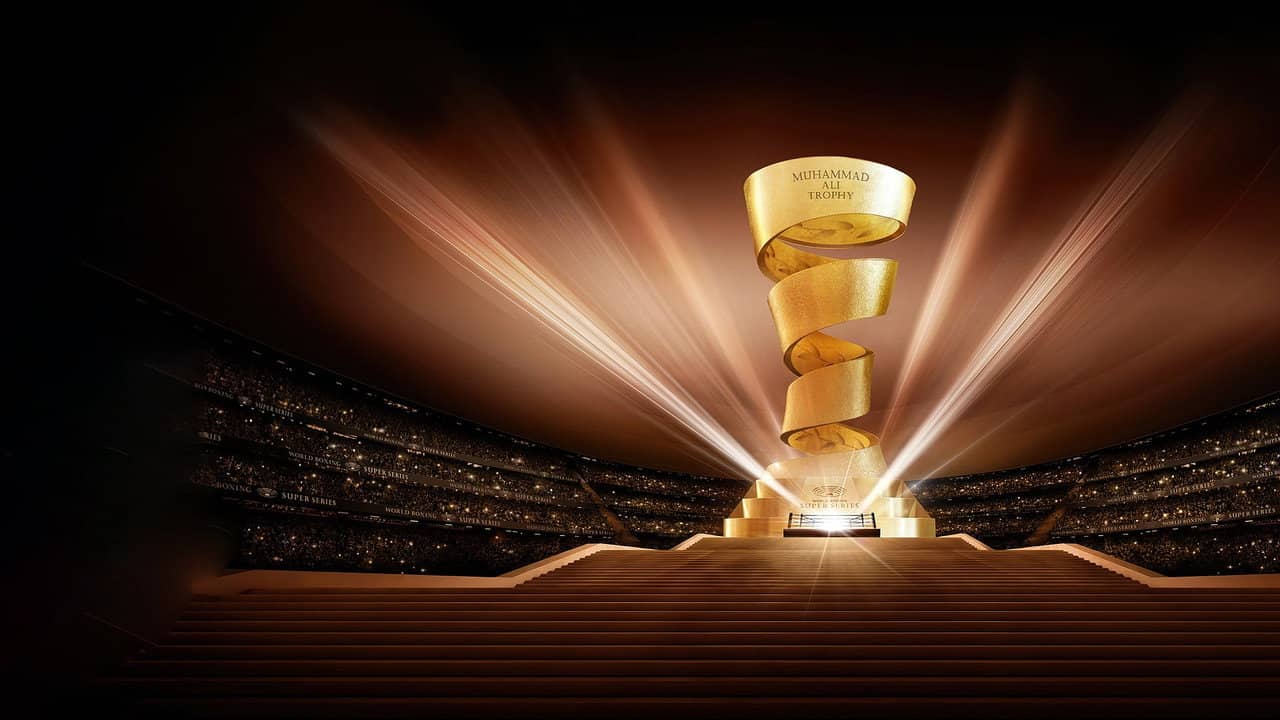 Naoya Inoue vs. Nonito Donaire backdrop