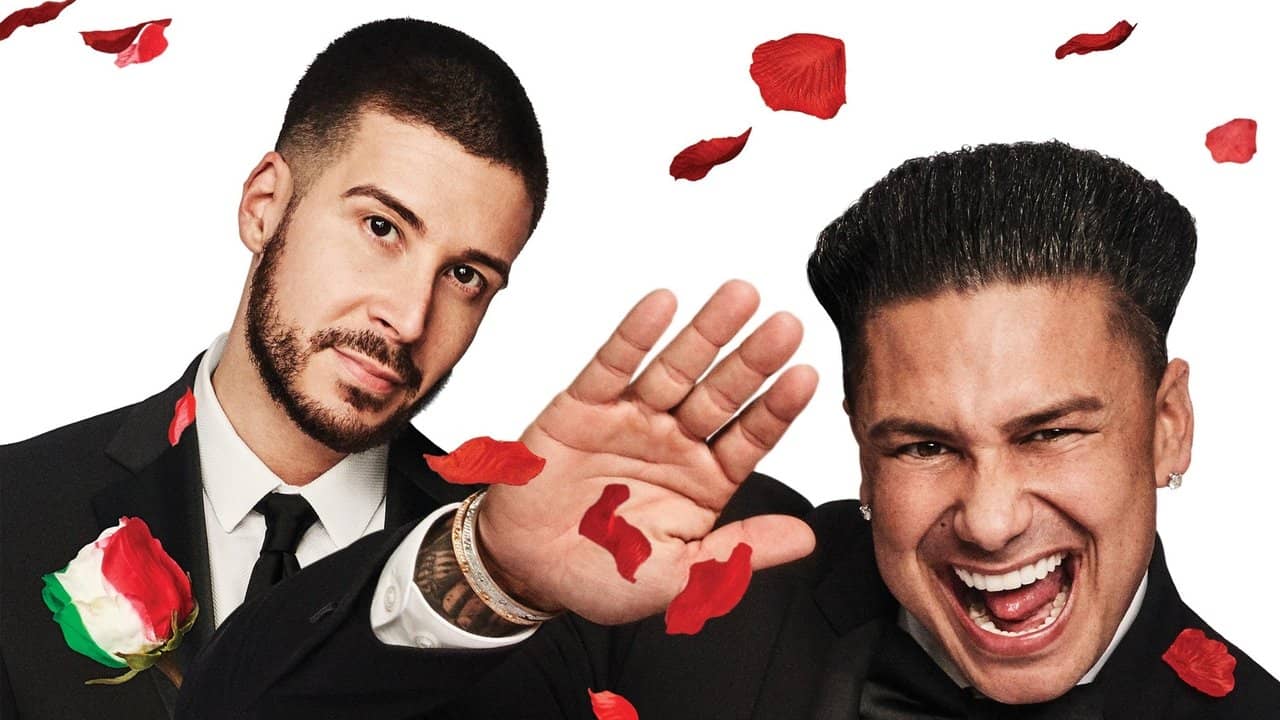 Double Shot at Love backdrop