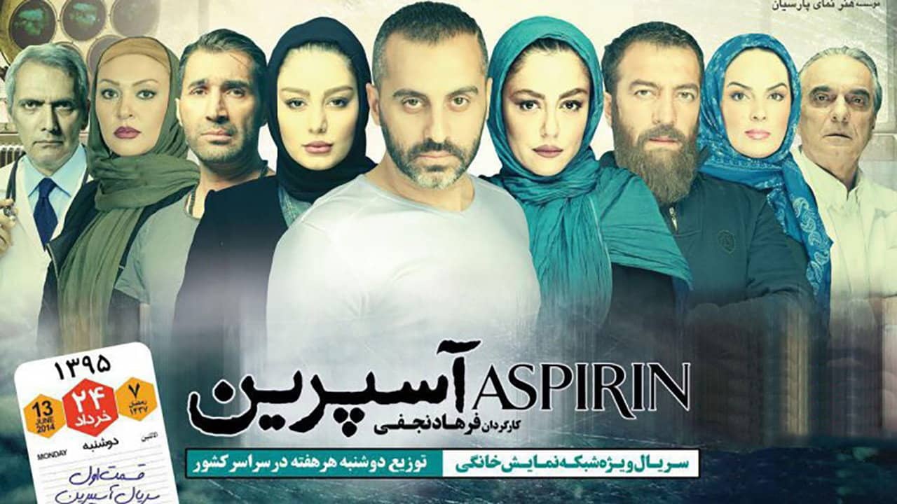 Aspirin backdrop