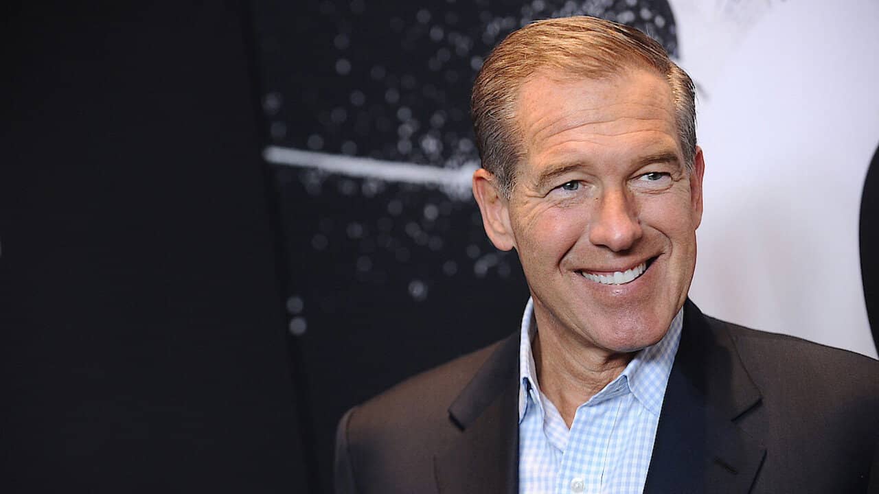 We're Back! With Brian Williams backdrop