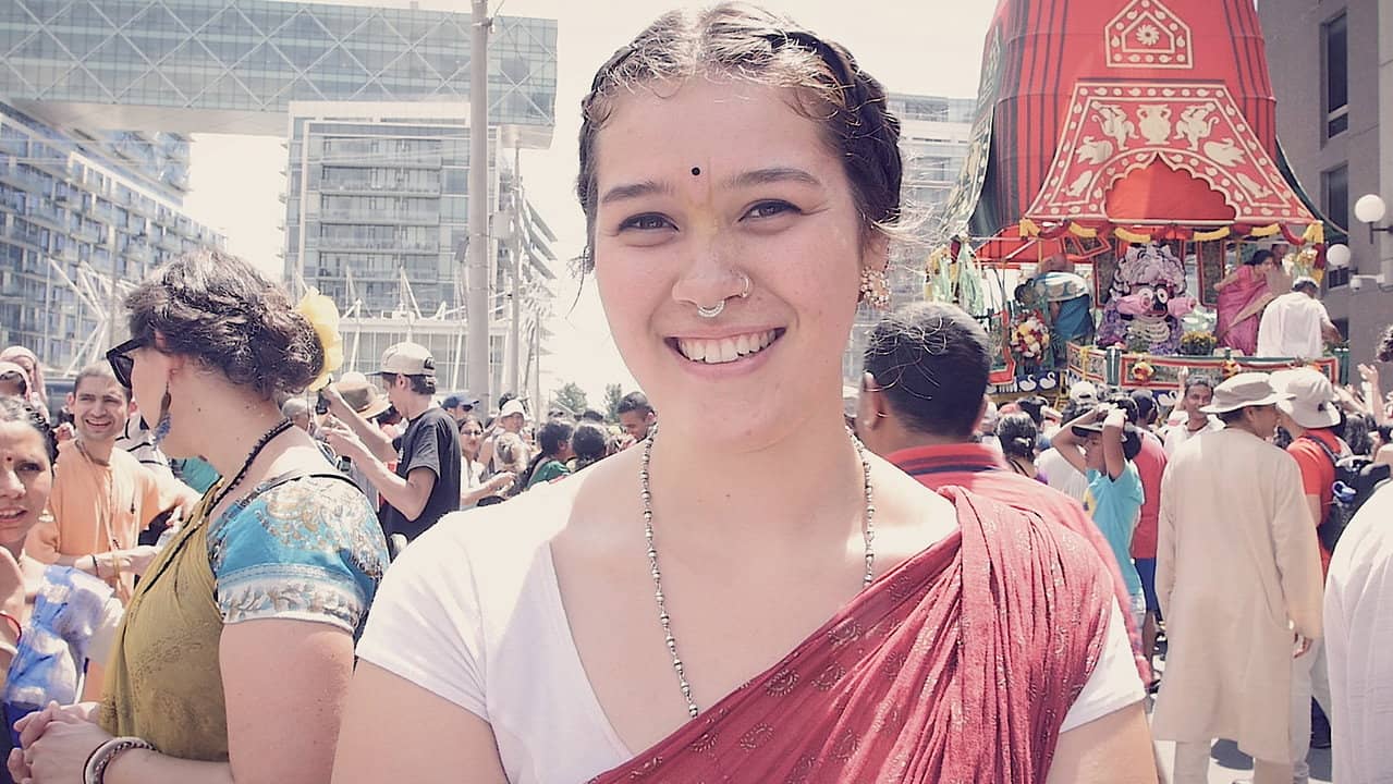 Living in a Global Village backdrop