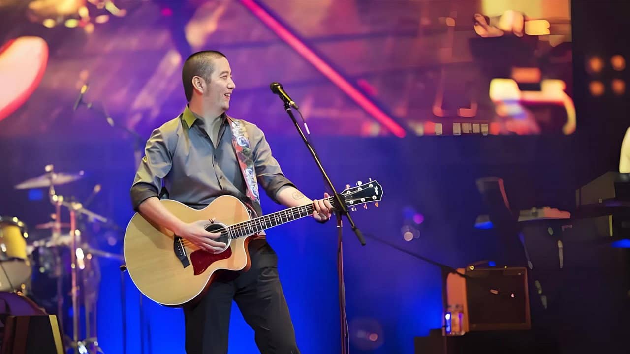 Hao Yun - 2021 “Bright Sunshine” Beijing Solo Concert backdrop