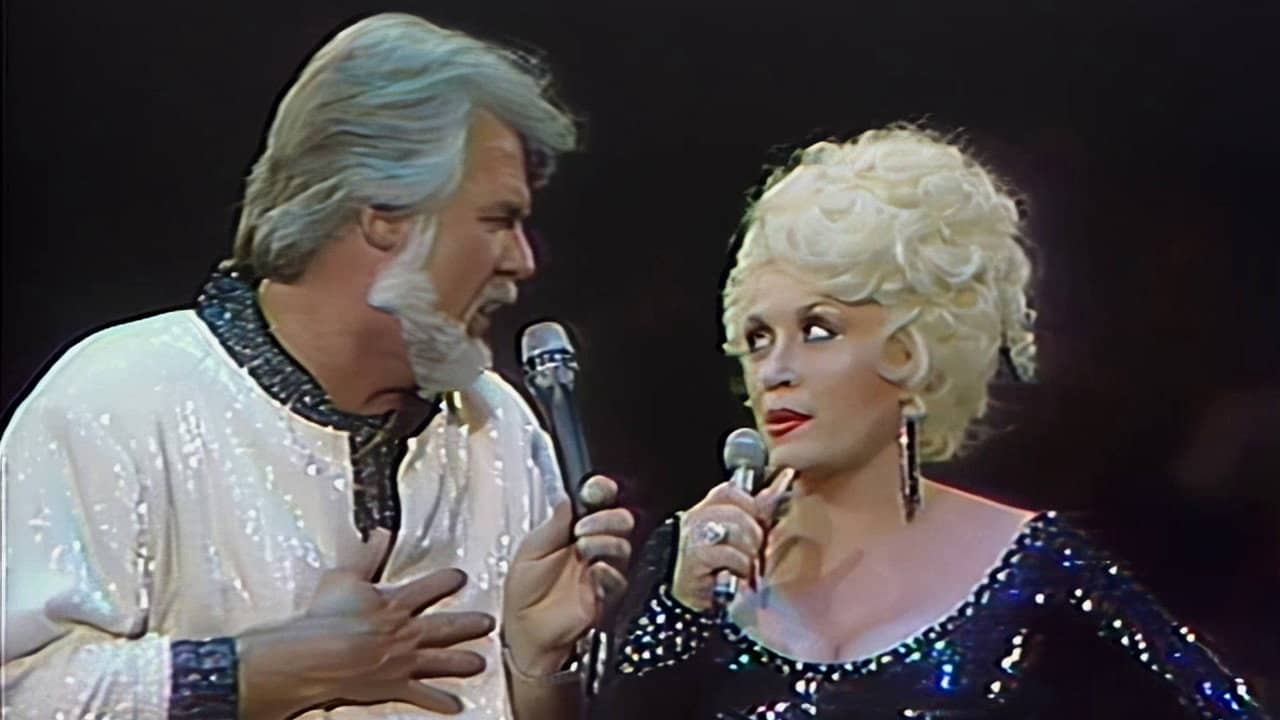 Dolly Parton and Kenny Rogers - Real Love backdrop