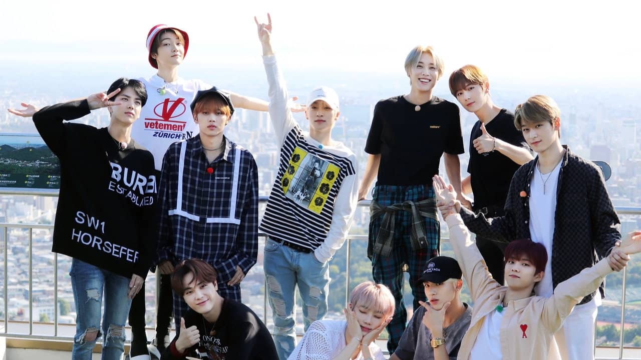 THE BOYZ Be Ambitious backdrop