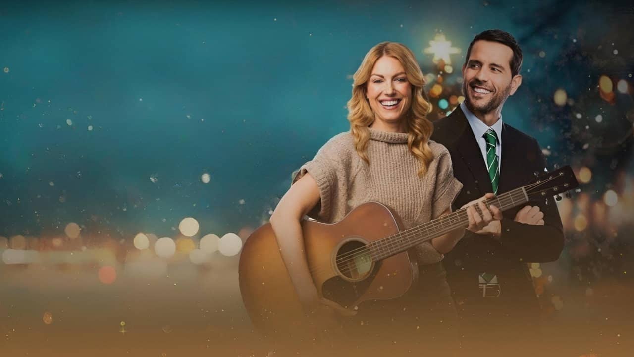 Music City Mistletoe backdrop