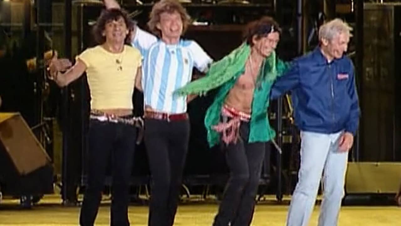 The Rolling Stones - A Bigger Bang: Live in Argentina backdrop