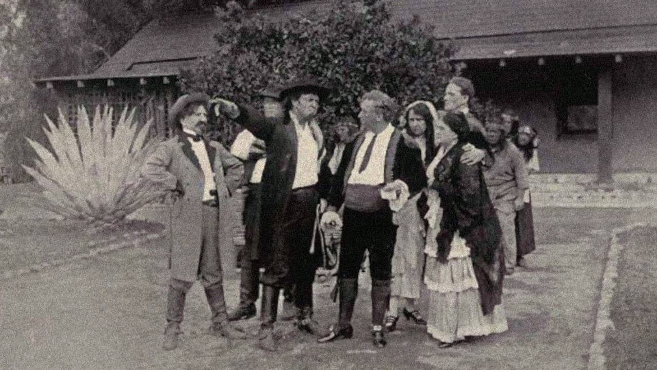 In Old California When the Gringos Came backdrop