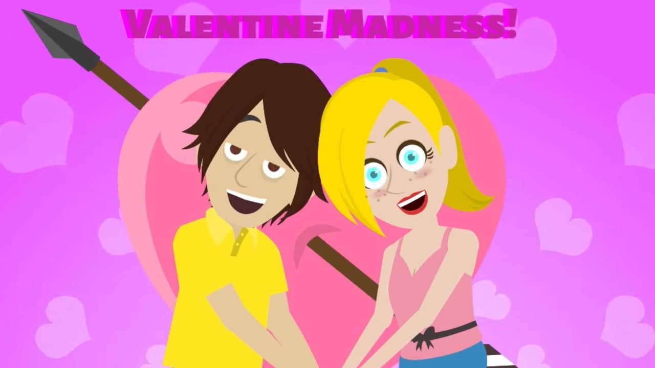 Valentine Madness backdrop