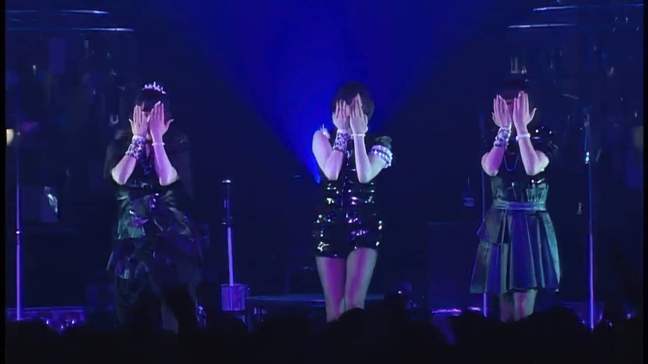 Perfume First Tour "Game" backdrop