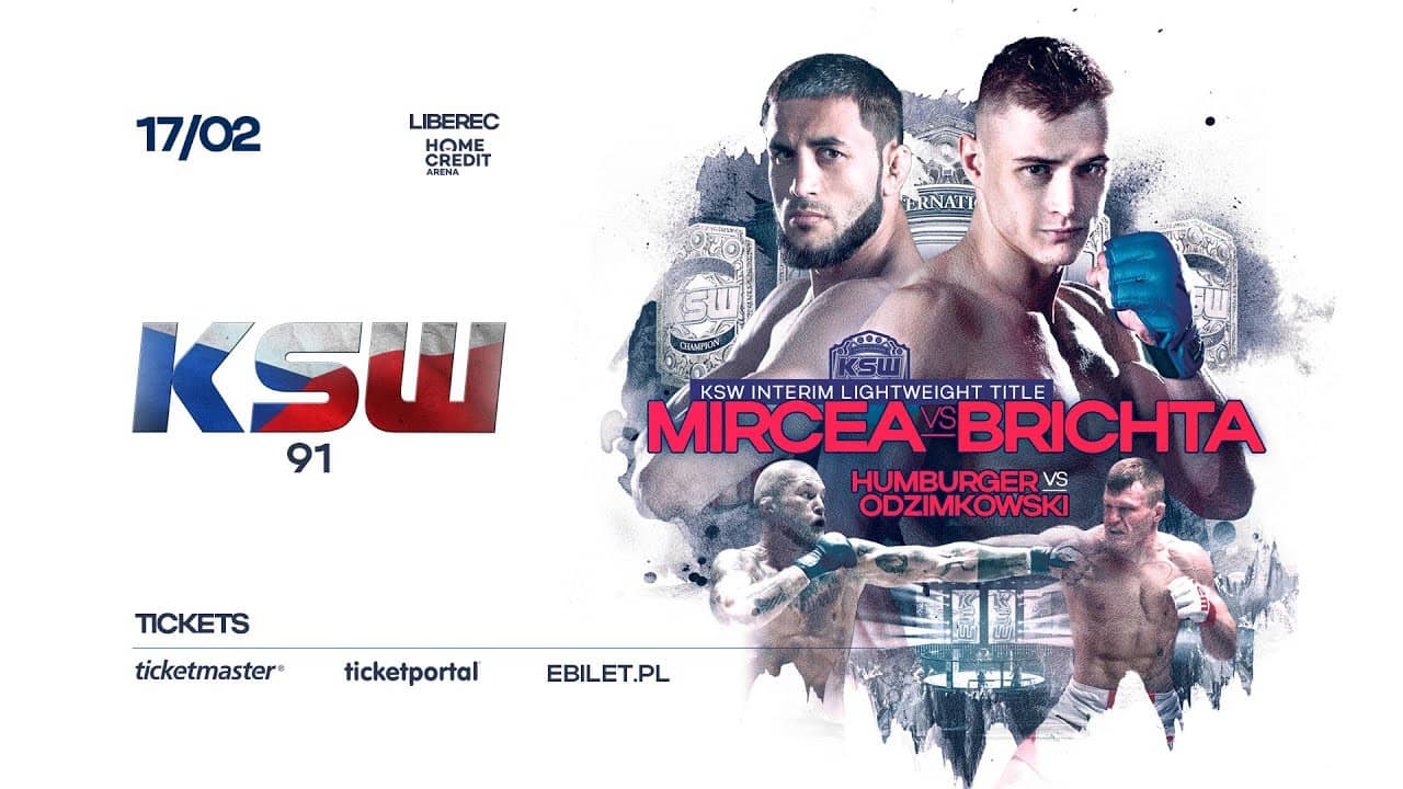 KSW 91: Mircea vs. Brichta backdrop