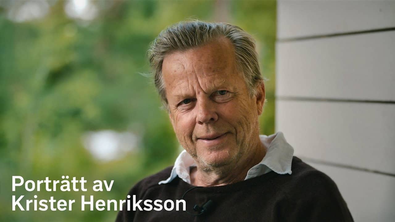 Porträtt av Krister Henriksson backdrop