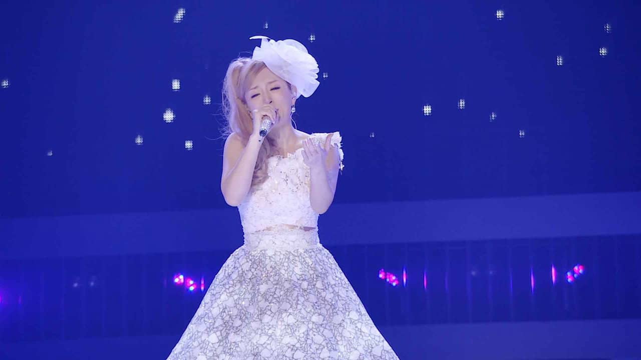 ayumi hamasaki COUNTDOWN LIVE 2013-2014 A backdrop