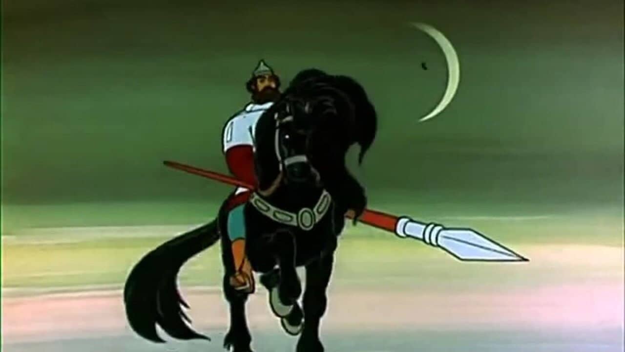 Ilya Muromets and Highwayman Nightingale backdrop