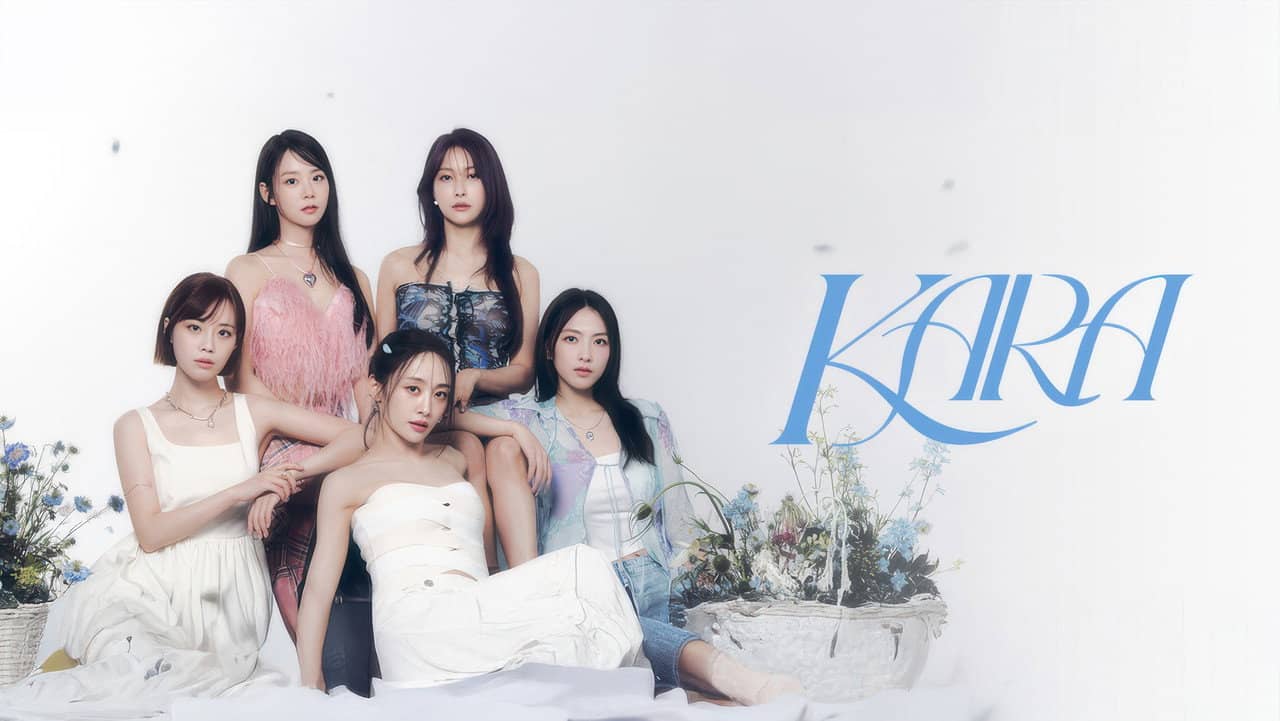 KARA The 3rd Japan Tour 2014 KARASIA backdrop