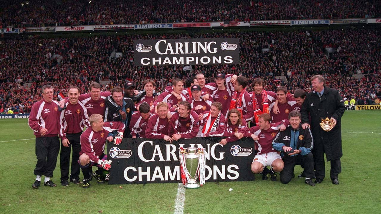 Manchester United Season Review 1996-1997 - Champions Again! backdrop