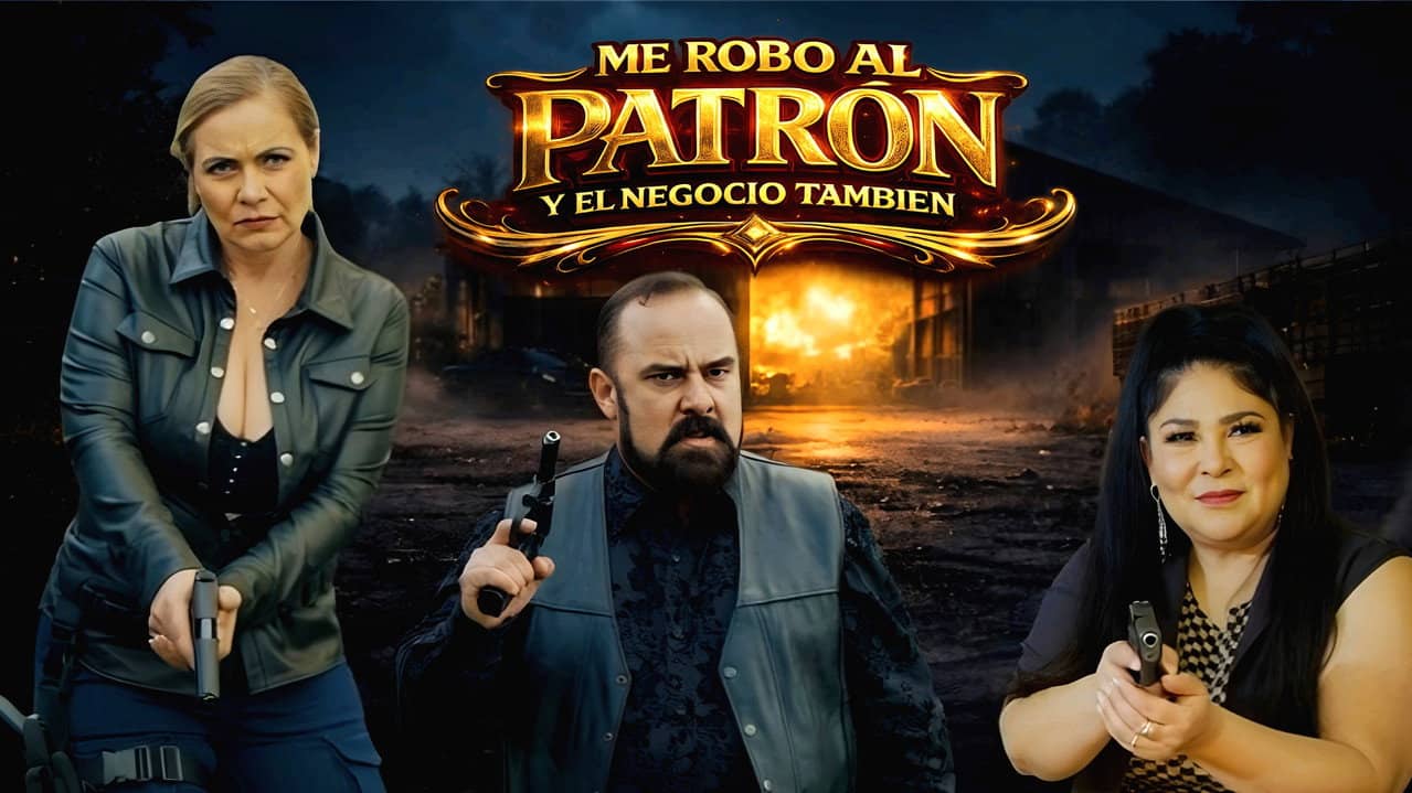 Me Robo Al Patron Y El Negocio Tambien backdrop