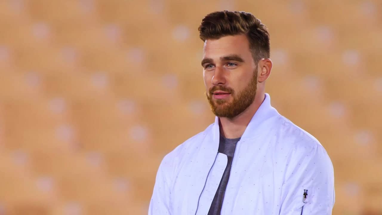Catching Kelce backdrop