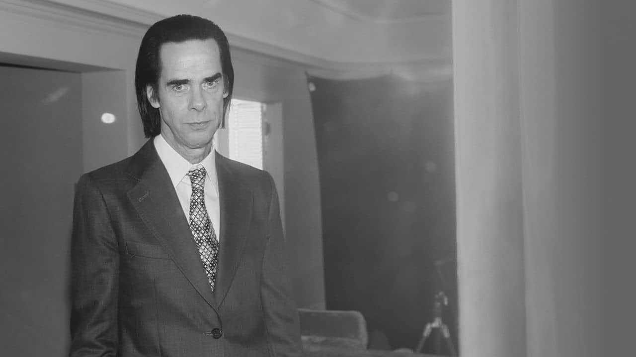 Nick Cave's Veiled World backdrop